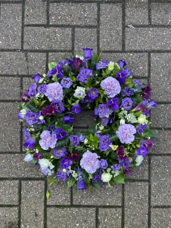 Purple Wreath